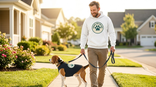 I Work For My Dog Matching Hoodie Set | 2 Matchy Mutts